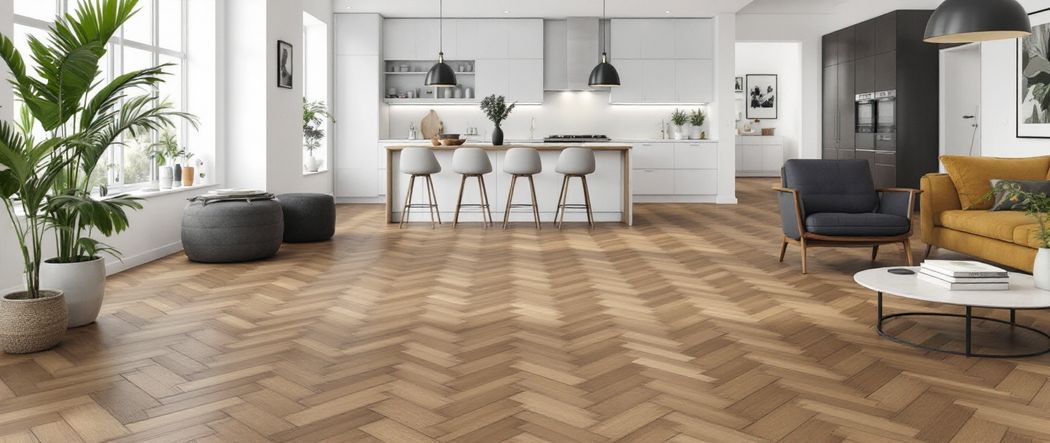 Inspirace - vinylova podlaha imitujici dubove parkety